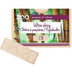ZAO Øjne Eyeshadow & Primer Refill Rectangular Eyeshadow Ultra No. 270 Ultra Shiny 1,30 g