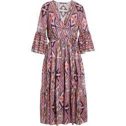 Kobi Halperin Rosa Midi Dress - Pink Lady Multi