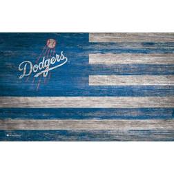 Fan Creations Los Angeles Dodgers Distressed Flag Sign