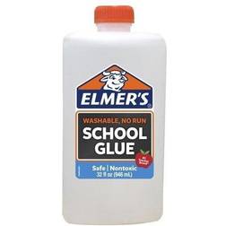 Elmers Washable School Glue 32 oz, White