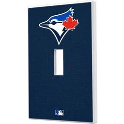 Strategic Printing Toronto Blue Jays Solid Single Toggle Light Switch Plate