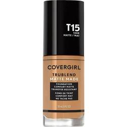 CoverGirl TruBlend Matte Made Liquid Foundation T15 Golden Honey