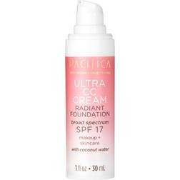 Pacifica Ultra CC Cream Radiant Foundation SPF17 Natural/Medium