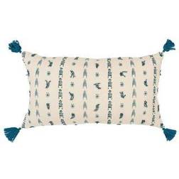 Rizzy Home Polyester Filled Lumbar Complete Decoration Pillows Multicolour (66.04x35.56cm)