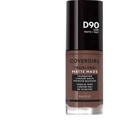 CoverGirl TruBlend Matte Made Liquid Foundation D90 Espresso