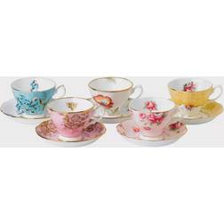 Royal Albert 100 Years 1950-1990 Tea Cup 5pcs