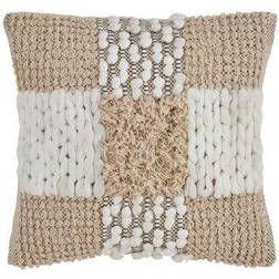 Saro Lifestyle Moroccan Complete Decoration Pillows White, Beige (45.72x45.72cm)