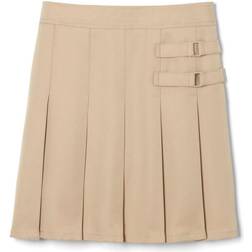 French Toast Plus Size Girl's Adjustable Waist 2-Tab Scooter - Khaki