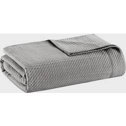 Madison Park Egyptian Blankets Grey (228.6x167.64cm)