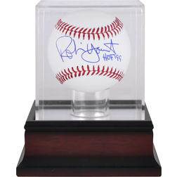 Fanatics Milwaukee Brewers Autographed Baseball with HOF 99 Inscription and Mahogany Baseball Display Case Robin Yount