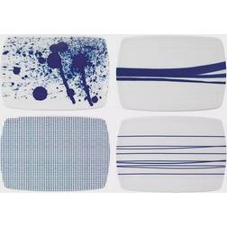 Royal Doulton Pacific Blue Serving Board (Set of 4) Plateau de Fromages 4pcs