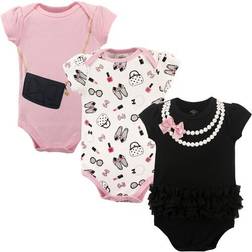 Little Treasures Bodysuits 3-pack - Pearls (10171195)