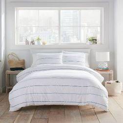 City Scene Tideline Duvet Cover Blue (223.52x223.52cm)