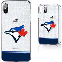 Strategic Printing Toronto Blue Jays iPhone X/Xs Stripe Clear Case