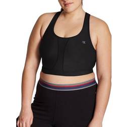 Champion Vented Sports Bra Plus Size - Black