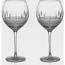 Waterford Irish Lace White Wine Glass Set of 2 Verre à Vin Blanc 2pcs