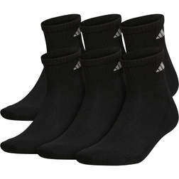 Adidas Athletic Cushioned Quarter 6-pack Socks Men - Multicolor