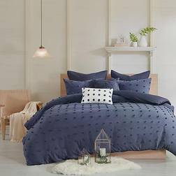 Urban Habitat Brooklyn Bedspread Blue (264.16x228.6cm)