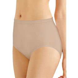 Bali Seamless Brief with Tummy Panel Ultra Control 2-pack - Nude