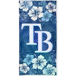 WinCraft Tampa Bay Rays Floral Spectra Beach Towel