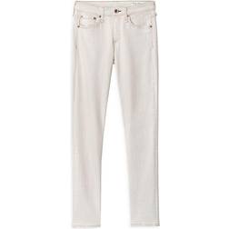 Rag & Bone Cate Mid-Rise Ankle Skinny Jeans - Ecru
