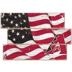 Fan Creations Arizona Diamondbacks 3-Plank Team Flag