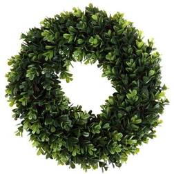 Pure Garden Artificial Boxwood Wreath Ø 12"