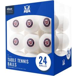 Victory Tailgate Washington Nationals 24-Count Logo Table Tennis Balls