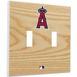 Strategic Printing Los Angeles Angels Baseball Bat Design Light Switch Plates