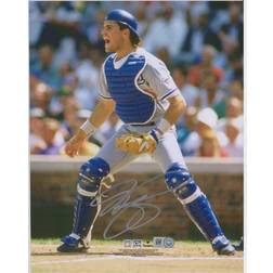Fanatics Los Angeles Dodgers Catching Autographed Photograph Mike Piazza