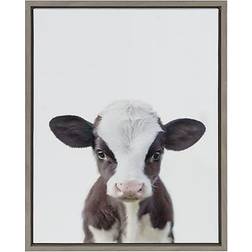 DesignOvation Sylvie Baby Cow Billede 45.7x61cm
