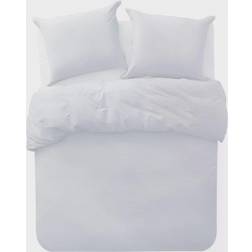 Crinkle Pre-Washed Duvet Cover White (228.6x172.72cm)