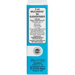 Mucokehl D6 5ml Ögondroppar