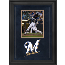 Fanatics Milwaukee Brewers Deluxe Framed Vertical Photograph Frame with Team Logo