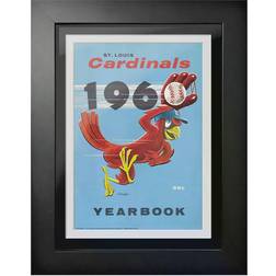 Mustang St. Louis Cardinals 1960 Vintage Framed Program Cover