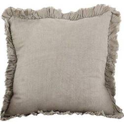 Saro Lifestyle Ruffled Complete Decoration Pillows Beige (50.8x50.8cm)