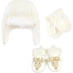 Hudson Trapper Hat, Mitten and Bootie Set - Giraffe (10159405)