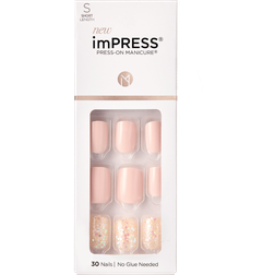 Kiss imPRESS Color Press-on Manicure Dorothy 30-pack