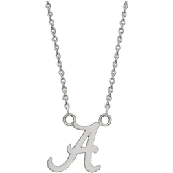 LogoArt Alabama Crimson Tide Pendant Necklace - Silver