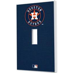 Strategic Printing Houston Astros Solid Single Toggle Light Switch Plate