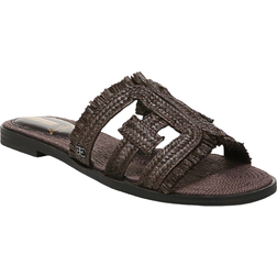 Sam Edelman Bay - Dark Chocolate Raffia