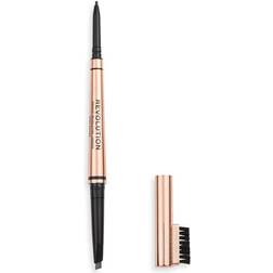 Revolution Beauty Balayage Duo Brow Pencil Dark Brown
