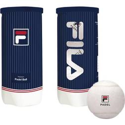 Fila Premium White Paddle Balls - 3 bollar