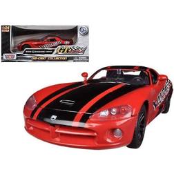 Motormax 73776r 2003 Dodge Viper SRT-10 Red No.8 GT Racing 1-24 Diecast Car Model