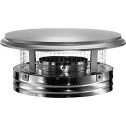 DuraVent DuraVent DuraPlus 6 in. D Stainless Steel Chimney Cap