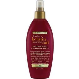 OGX Frizz-Free Keratin Smoothing Oil Miracle Gloss Smoothing Spray 6.8 fl oz