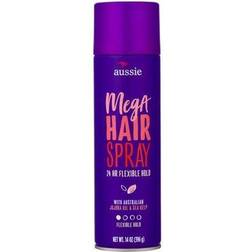 Aussie Mega Hold Hairspray with Jojoba & Sea Kelp