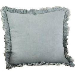 Saro Lifestyle Ruffled Complete Decoration Pillows Blue (50.8x50.8cm)