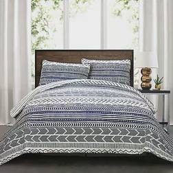 Lush Decor Hygge Geo Quilts Blue (233.68x)