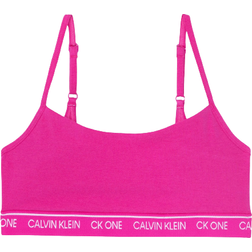 Calvin Klein One Cotton Unlined Bralette - Party Pink